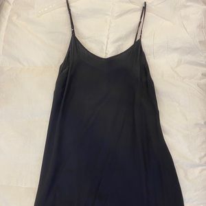 Wilfred Black Slip Dress